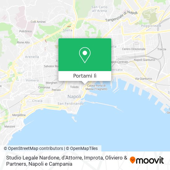 Mappa Studio Legale Nardone, d'Attorre, Improta, Oliviero & Partners