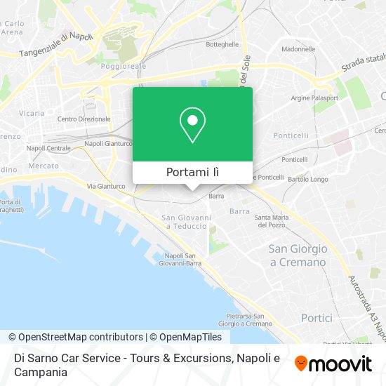 Mappa Di Sarno Car Service - Tours & Excursions