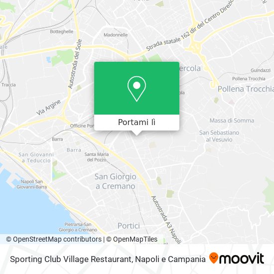 Mappa Sporting Club Village Restaurant