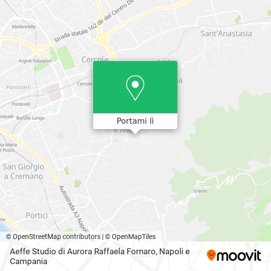 Mappa Aeffe Studio di Aurora Raffaela Fornaro