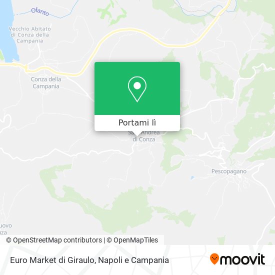 Mappa Euro Market di Giraulo
