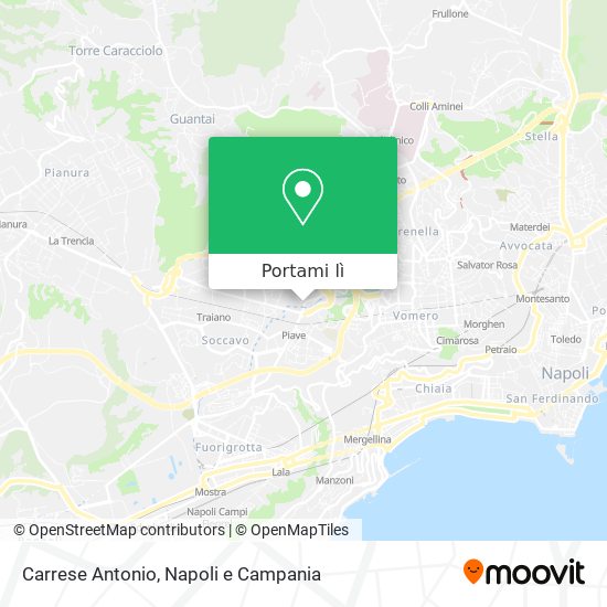 Mappa Carrese Antonio