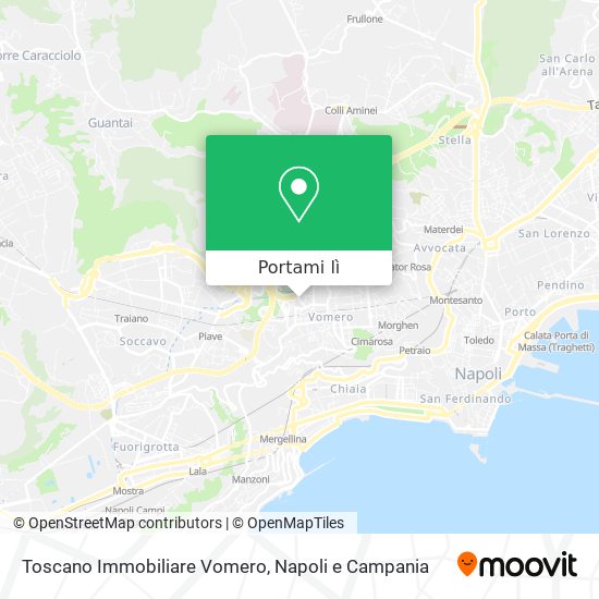 Mappa Toscano Immobiliare Vomero