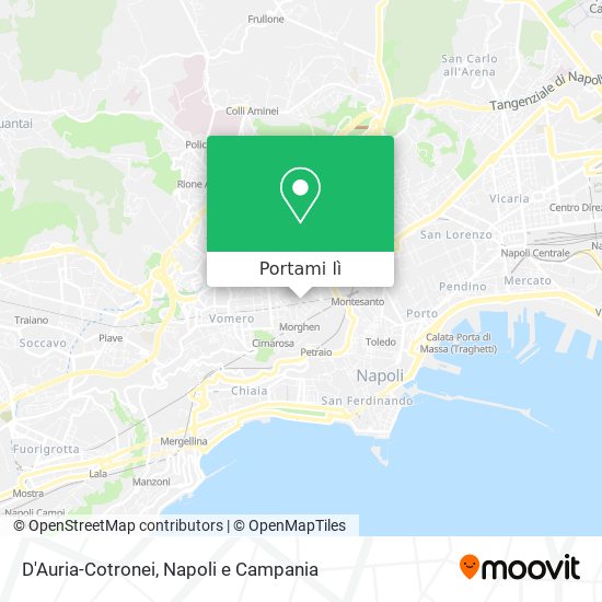 Mappa D'Auria-Cotronei