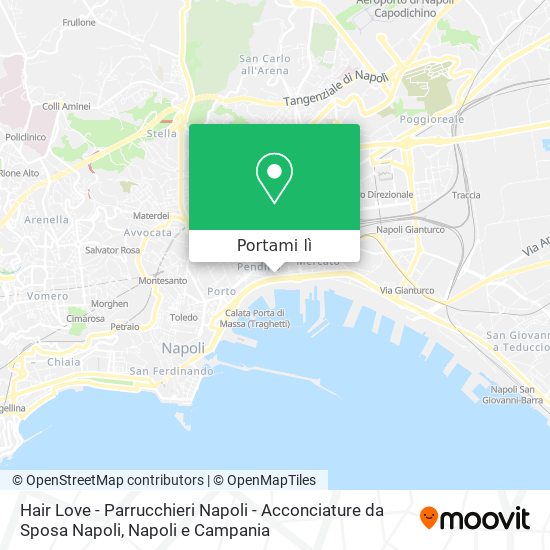 Mappa Hair Love - Parrucchieri Napoli - Acconciature da Sposa Napoli
