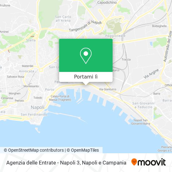 Mappa Agenzia delle Entrate - Napoli 3