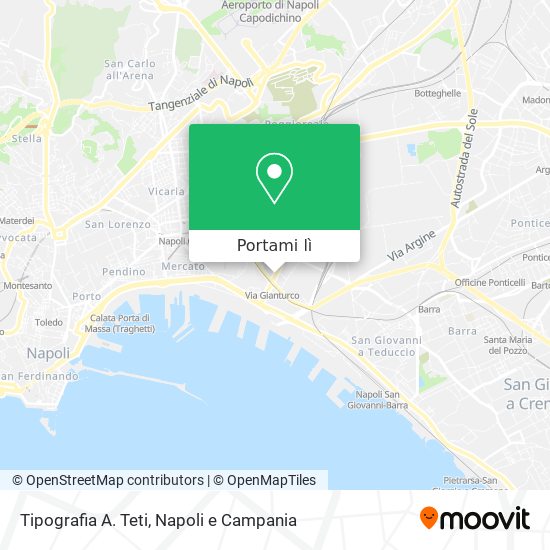Mappa Tipografia A. Teti