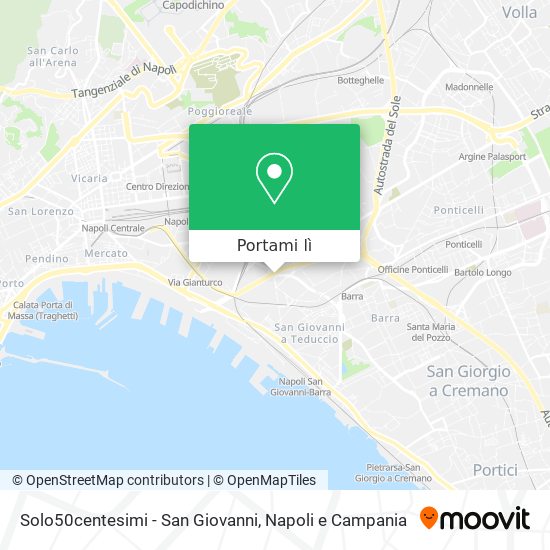 Mappa Solo50centesimi - San Giovanni