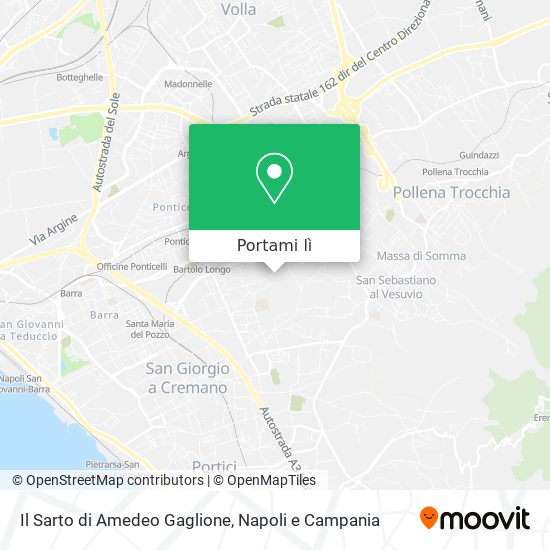 Mappa Il Sarto di Amedeo Gaglione