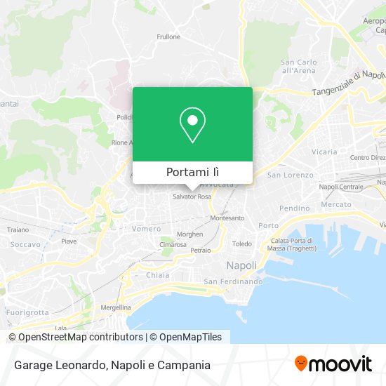 Mappa Garage Leonardo