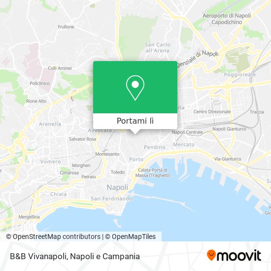 Mappa B&B Vivanapoli