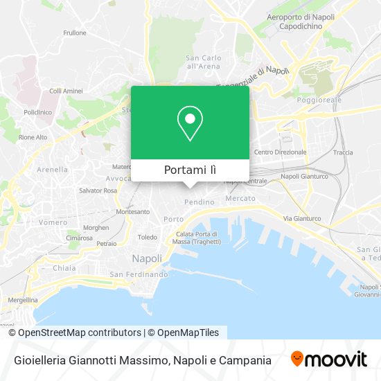 Mappa Gioielleria Giannotti Massimo
