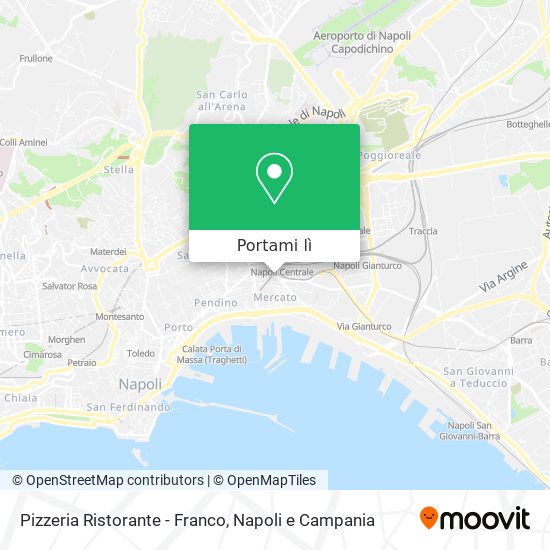 Mappa Pizzeria Ristorante - Franco