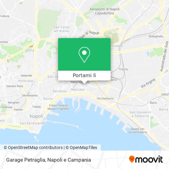 Mappa Garage Petraglia