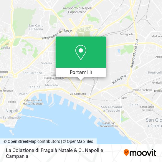 Mappa La Colazione di Fragalà Natale & C.