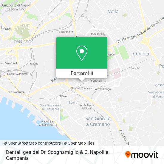 Mappa Dental Igea del Dr. Scognamiglio & C