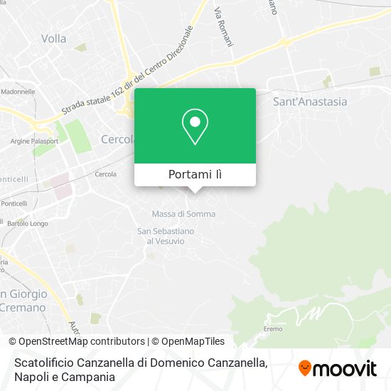 Mappa Scatolificio Canzanella di Domenico Canzanella