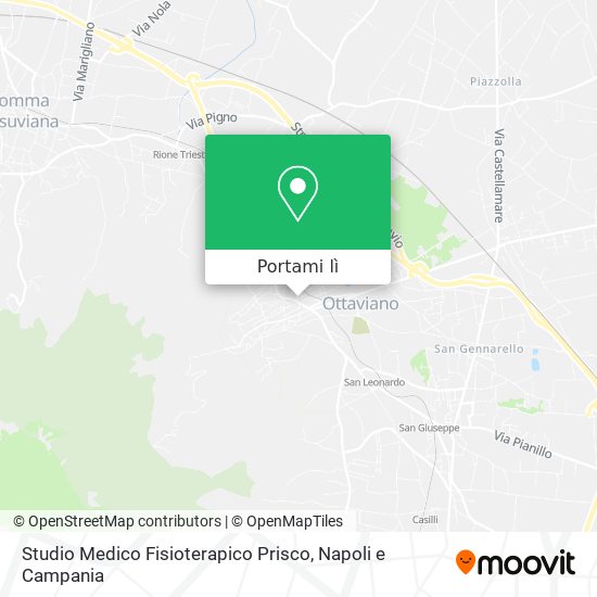 Mappa Studio Medico Fisioterapico Prisco