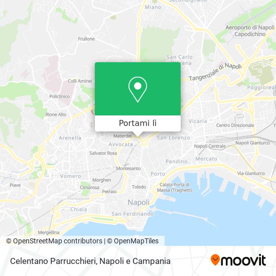 Mappa Celentano Parrucchieri