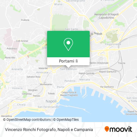 Mappa Vincenzo Ronchi Fotografo