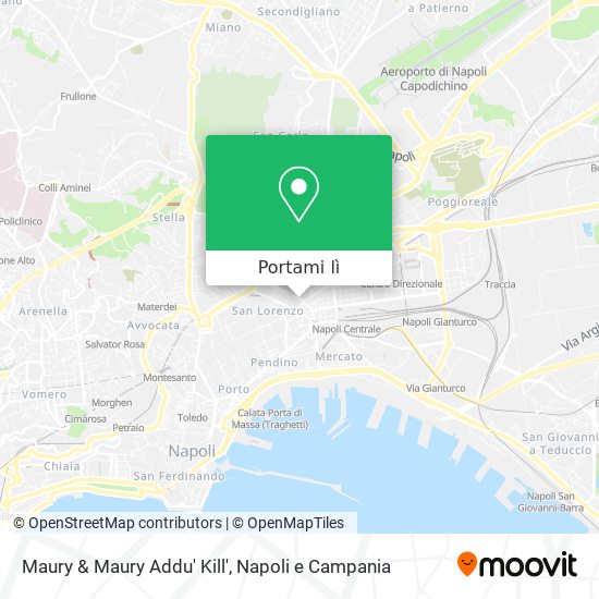 Mappa Maury & Maury Addu' Kill'