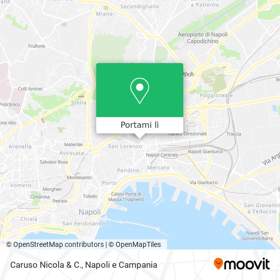 Mappa Caruso Nicola & C.