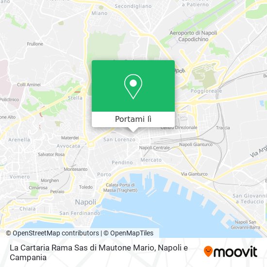 Mappa La Cartaria Rama Sas di Mautone Mario
