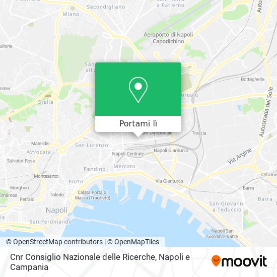 Mappa Cnr Consiglio Nazionale delle Ricerche