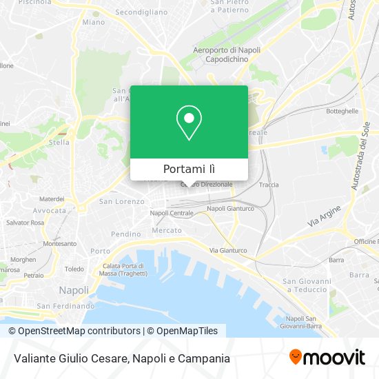 Mappa Valiante Giulio Cesare