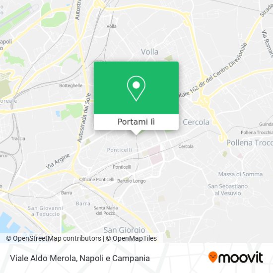 Mappa Viale Aldo Merola