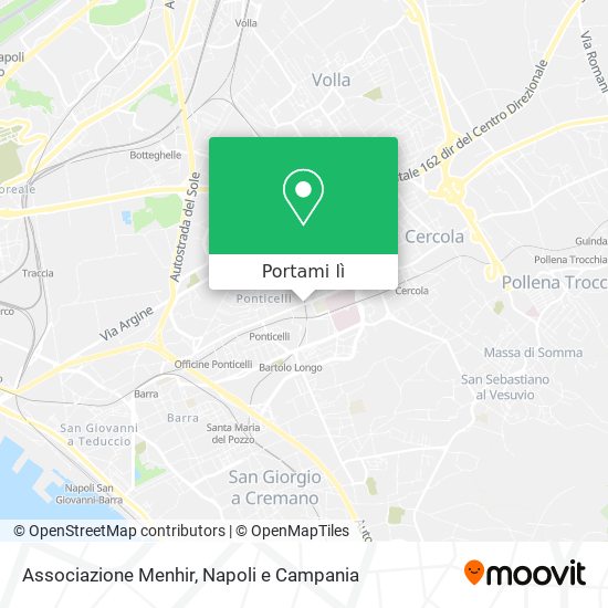 Mappa Associazione Menhir