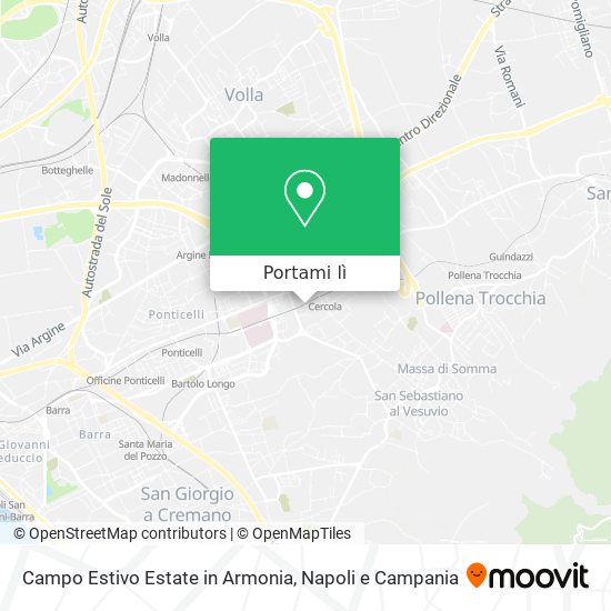 Mappa Campo Estivo Estate in Armonia