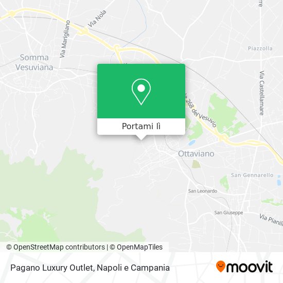 Mappa Pagano Luxury Outlet
