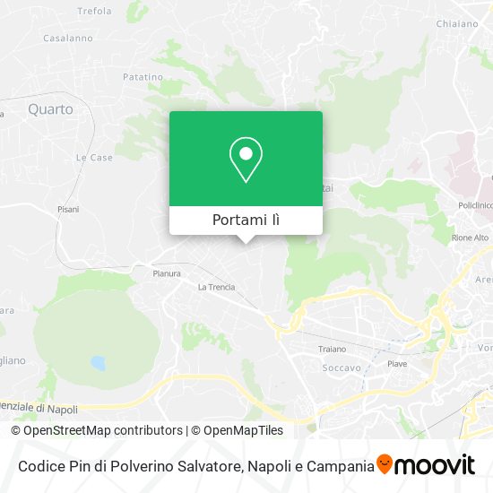 Mappa Codice Pin di Polverino Salvatore