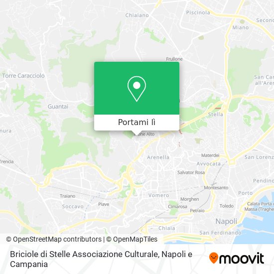 Mappa Briciole di Stelle Associazione Culturale