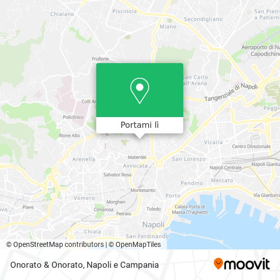 Mappa Onorato & Onorato