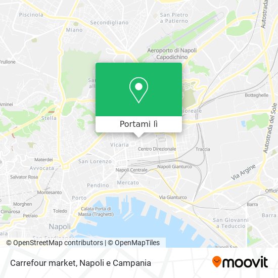 Mappa Carrefour market