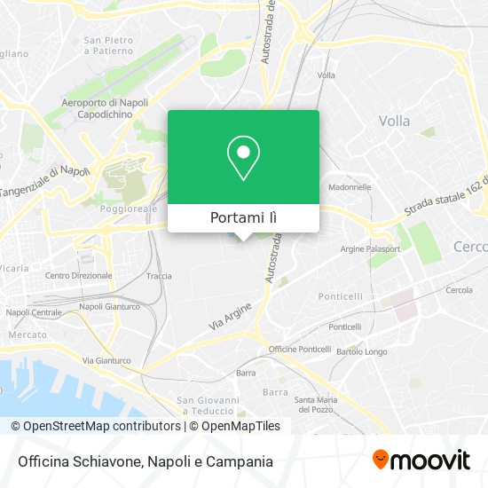 Mappa Officina Schiavone