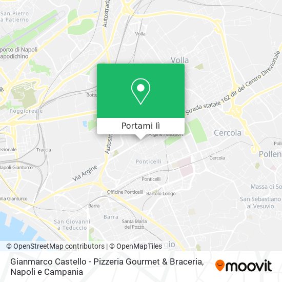 Mappa Gianmarco Castello - Pizzeria Gourmet & Braceria