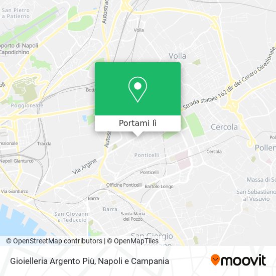 Mappa Gioielleria Argento Più