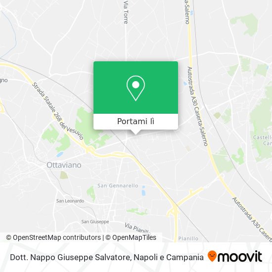 Mappa Dott. Nappo Giuseppe Salvatore