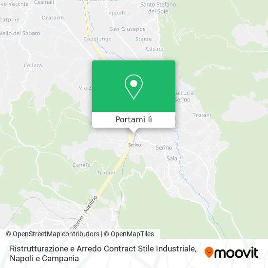 Mappa Ristrutturazione e Arredo Contract Stile Industriale