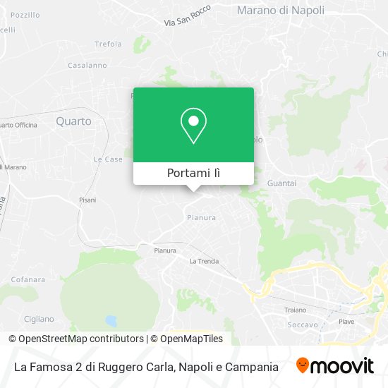 Mappa La Famosa 2 di Ruggero Carla