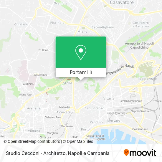 Mappa Studio Cecconi - Architetto