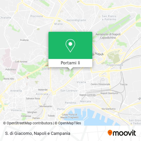 Mappa S. di Giacomo
