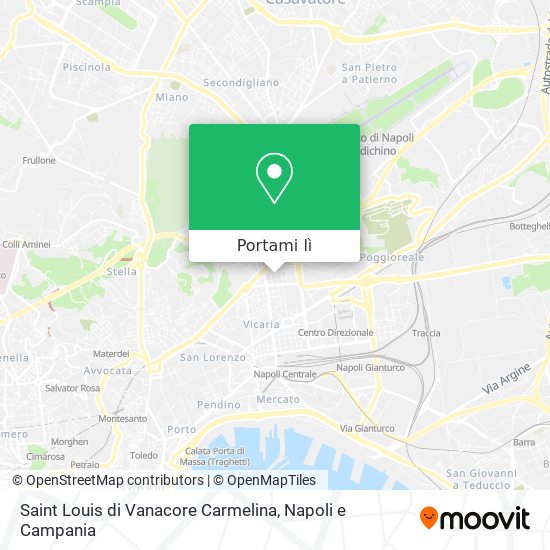Mappa Saint Louis di Vanacore Carmelina
