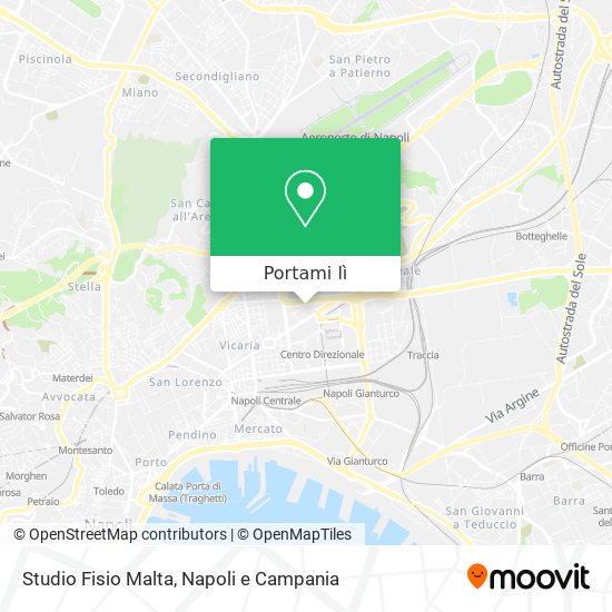 Mappa Studio Fisio Malta