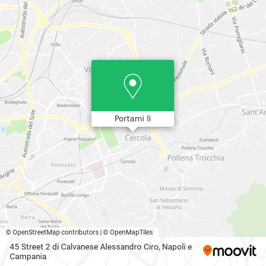 Mappa 45 Street 2 di Calvanese Alessandro Ciro