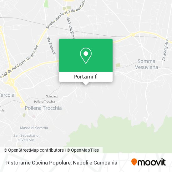 Mappa Ristorame Cucina Popolare