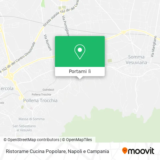 Mappa Ristorame Cucina Popolare